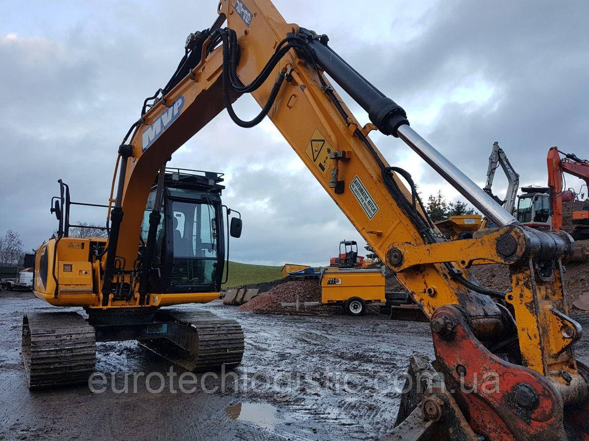Гусечний екскаватор JCB JS145LC.