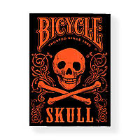 Покерные карты Bicycle Skull Orange