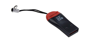 Перехідник адаптер для карт пам'яті Micro SD USB 2.0 Micro SD SDHC TF Flash Memory Card Reader Mini Adapter , фото 3