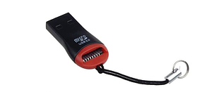 Перехідник адаптер для карт пам'яті Micro SD USB 2.0 Micro SD SDHC TF Flash Memory Card Reader Mini Adapter , фото 1