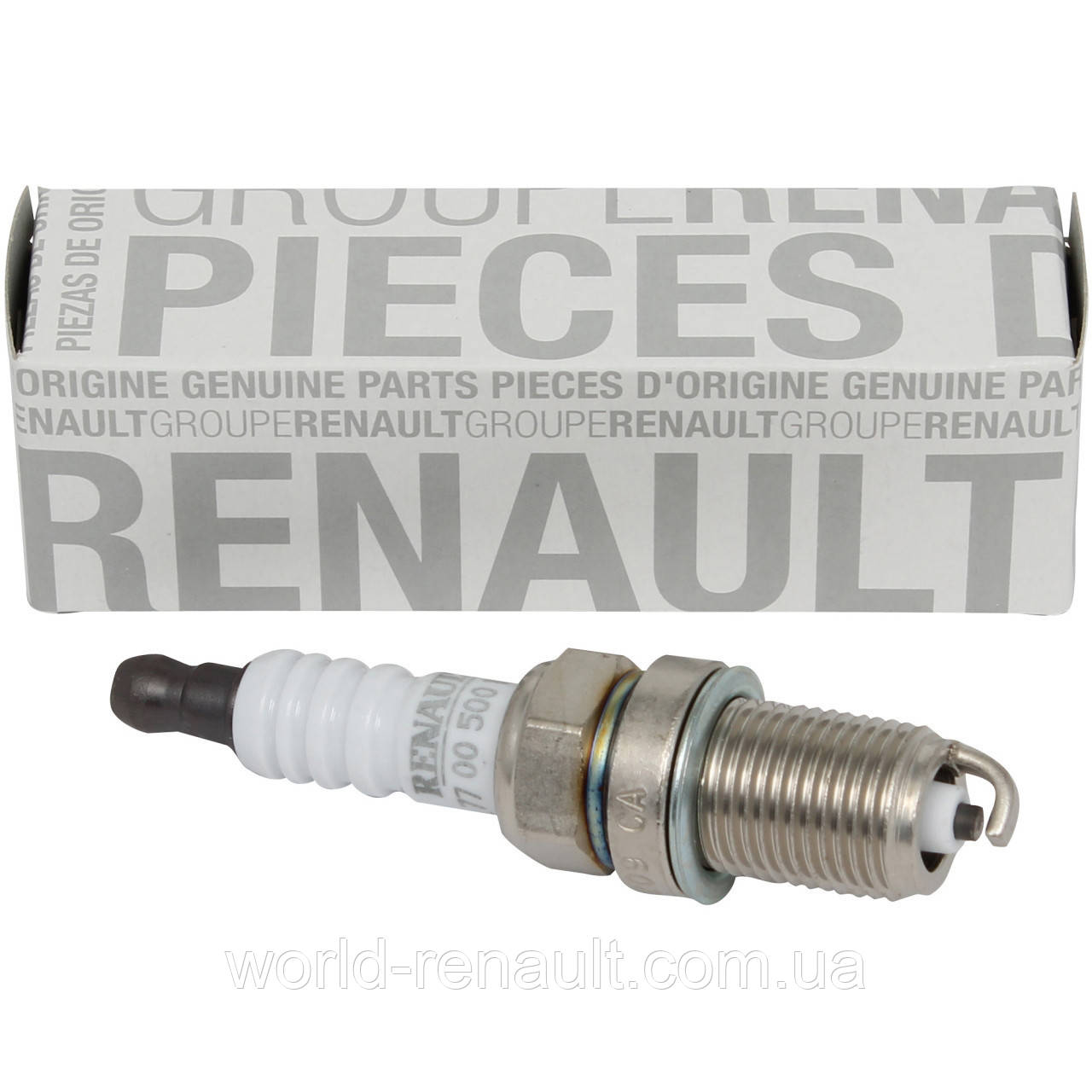 Свічка запалювання на Рено Кангу I 1.4i 8V K7J / Renault ORIGINAL 7700500180