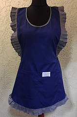 Фартух подвійний з окантовкою