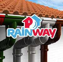 Жолоб Водостовка система RainWay 90 мм