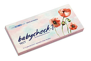 Тест для визначення вагітності BABYCHECK-1, Франція, почуттів. від 10 од.