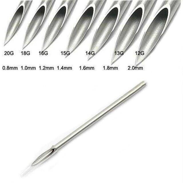 Стальные иглы для пирсинга mm (14 G), цена: 25 ₴, купить