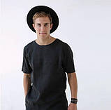 Футболка з льону, будь-якого кольору на вибір. Є великі та нестандартні розміри на зріст і розмір, фото 2