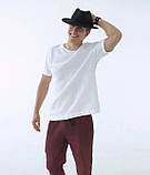 Футболка з льону, будь-якого кольору на вибір. Є великі та нестандартні розміри на зріст і розмір, фото 4