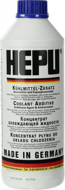 HEPU Антифриз (синій) G11 (1.5L) MB (325.0/325.2) (1:1=>-38 °C) 