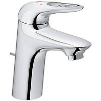 Змішувач для умивальника Grohe Eurostyle 33558003 з донним клапаном