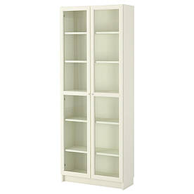 IKEA BILLY / OXBERG (690.178.28) Шафа/Сервант, білий