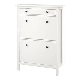 IKEA HEMNES (201.695.59) Шафа для взуття, 2 відділення, білий