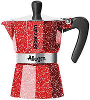 Гейзерна кавоварка Bialetti Allegra Aeternum Rubino (3 чашки - 170 мл)