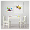 IKEA KRITTER (401.536.99) білі Стільці, фото 2