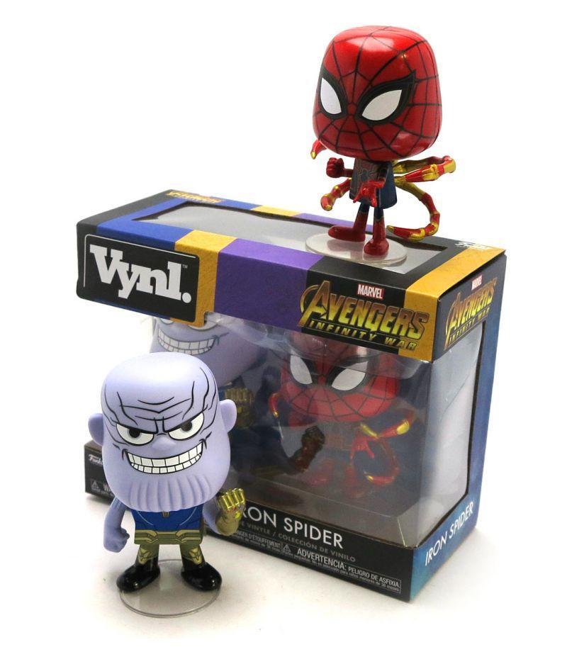 Фигурка Funko Vynl Танос и Железный Паук Thanos and Iron Spider 10 cм IT 186.29.01 - фото 2 - id-p881200077