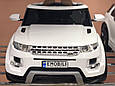 Дитячий електромобіль Range Rover Sport, підсвічування днища, АКБ 12 V 8 Ah, плавний старт-стоп, фото 7