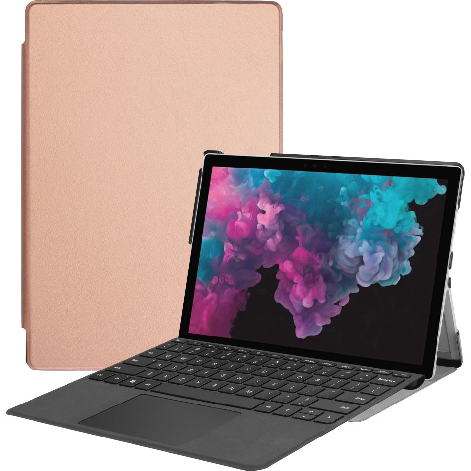 Чохол Slimline для Microsoft Surface Pro 4 / 5 / 6 / 7 Rose Gold, фото 1
