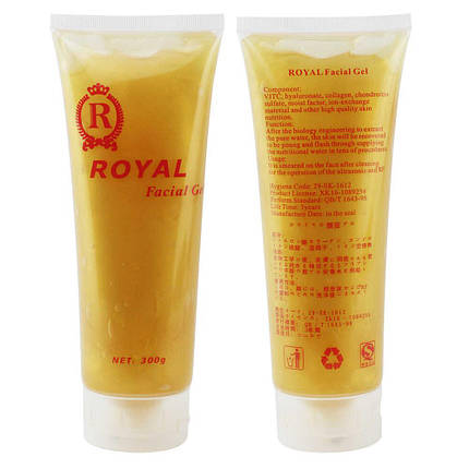 Контактний гель Royal Facial Gel з Гіалуронової Кислотою і Колагеном багатофункціональний 300 ml, фото 2