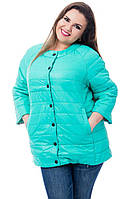 Куртка жіноча арт. 203 бірюзовий / бірюза / м'ята / бірюза