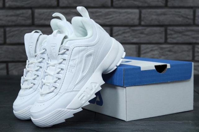 Fila Disruptor 2 All White фото