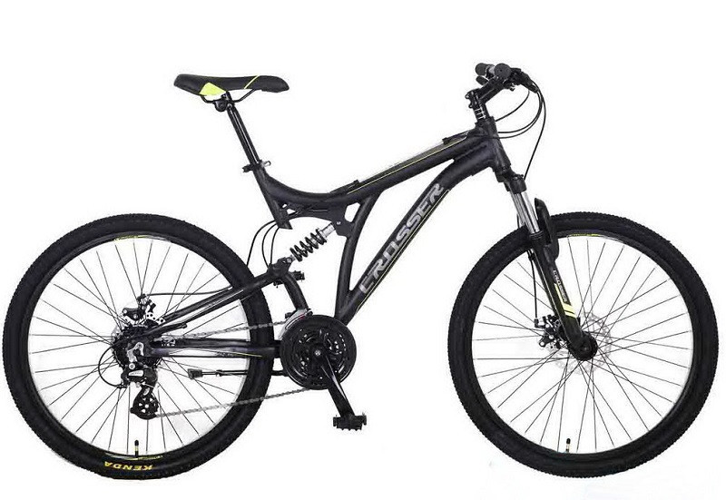 Велосипед гірський Crosser Smart-1 20" black