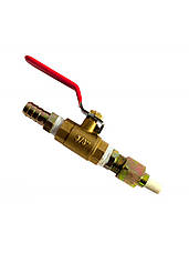 Піскоструминний пістолет | Кран | для напірних установок | під абразивний пісок | очищення металу та іржі | BORO, фото 2