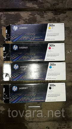 Комплект картриджів HP LJ 305A M351a/M475dw/M451dn/M451nw CE410A, фото 2