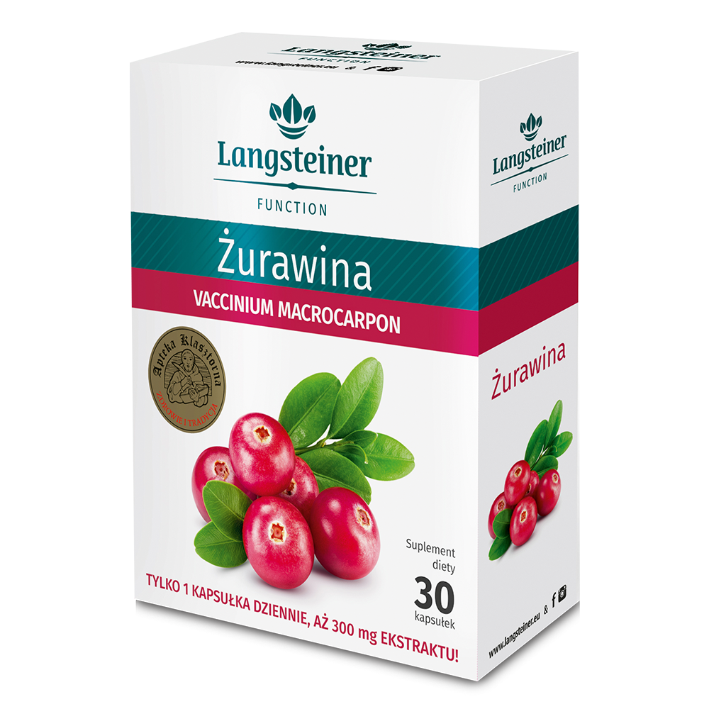 Журавлина антибіотик для сечостатевої системи 30 капсул Langsteiner