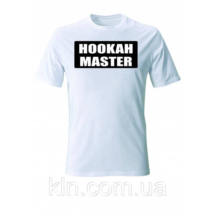 Футболка кальянщика для любителів кальянів Hookah Master