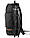Рюкзак для фотоапарата універсальний з відділом для ноутбука 15,6" Чорний з оранжевим ( код: IBF028BJ ), фото 4