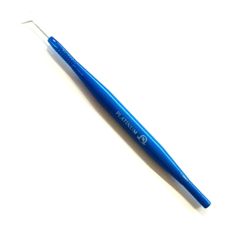Синій інструмент PLATINUM для ламінування і біозавивки вій