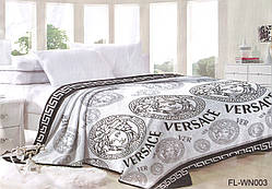 Плед мікрофібра VS білий 200*220