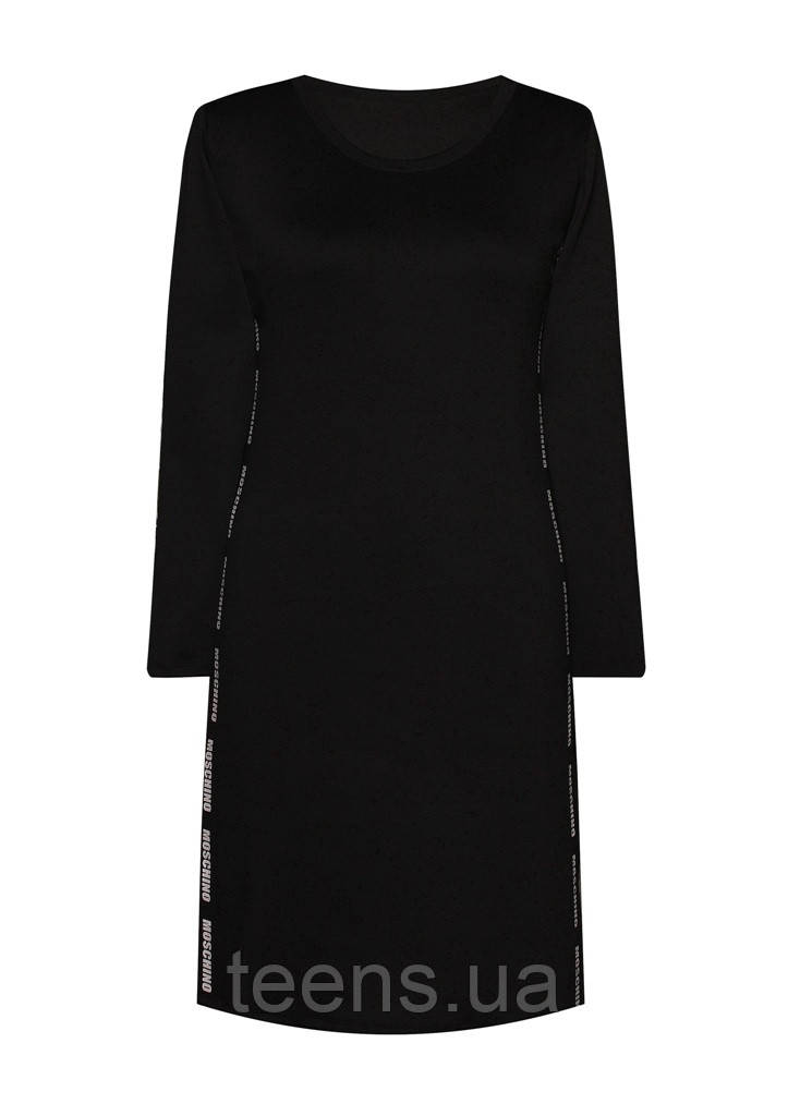 Плаття з розрізами з боків і круглим вирізом, фото 1