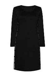 Плаття з розрізами з боків і круглим вирізом