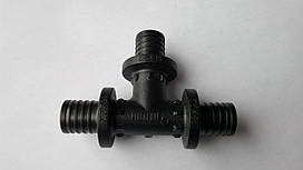 Трійник 16*16*16 Rehau Рехау з'єднувальний (розпродаж)