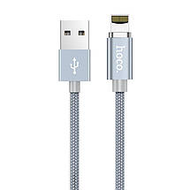 Hoco U40A Magnetic Adsorption Lightning Cable (1m), фото 5