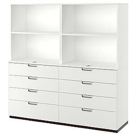 IKEA GALANT (891.848.83) Шафа для документів, сірий