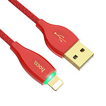Hoco U43 Ceramic Lightning Cable (1.2m) (2 цвета), фото 4
