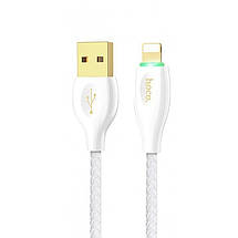Hoco U43 Ceramic Lightning Cable (1.2m) (2 цвета), фото 3