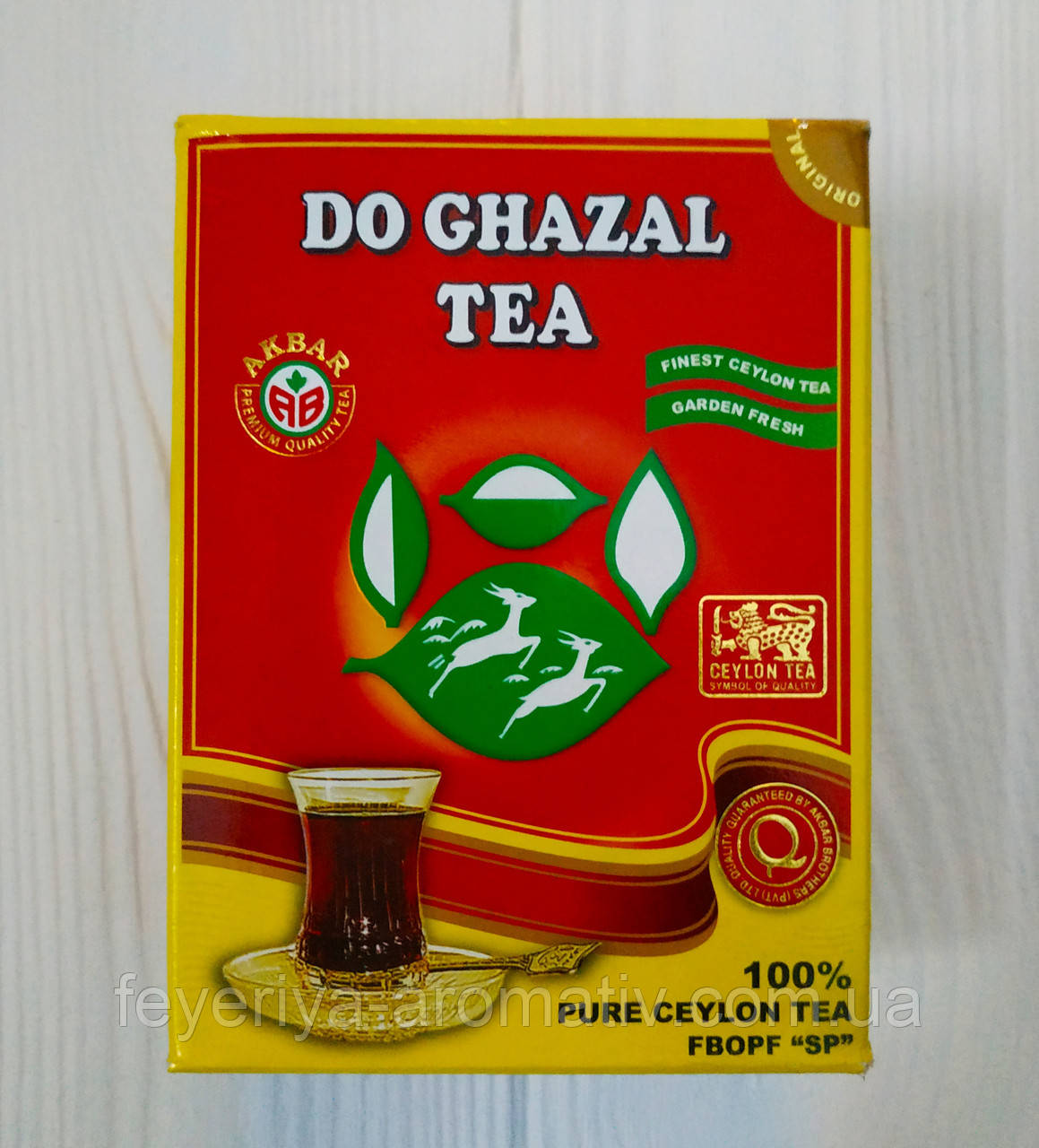 Цейлонський чай Do Ghazal tea Akbar, 100гр (Німеччина)