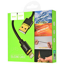 Hoco U45 Gold Collar Lightning Cable (1m) (2 цвета), фото 5