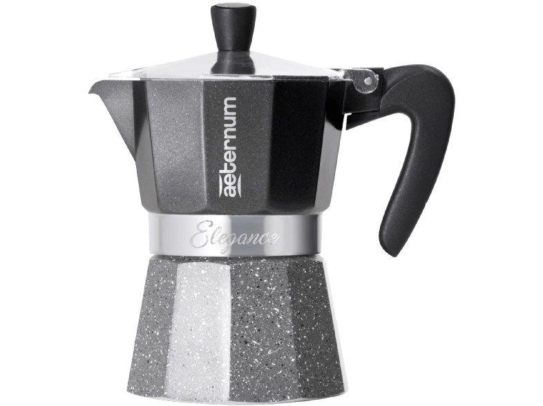 Гейзерна кавоварка Bialetti Aeternum Elegance Black (6 чашок - 300 мл)