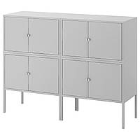 IKEA LIXHULT (292.791.86) Комбинация шкафов, серый