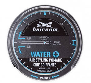 Воск для стайлинга сильной фиксации Hairgum Water+ Hair Styling Pomade 40 g