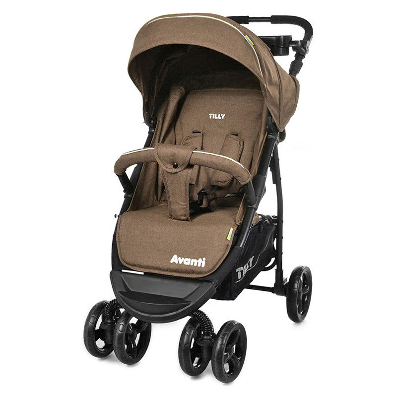 Коляска прогулянкова Avanti, «Tilly» (T-1406), колір Beige (бежевий у льоні)