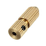Цанговий Патрон на вал 3.17 мм. затискач 0.7 мм - 1.2 мм. з незнімної цангою. Для міні дрилі, фото 2