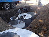 Бетонні каналізаційні кільця ціна, фото 8