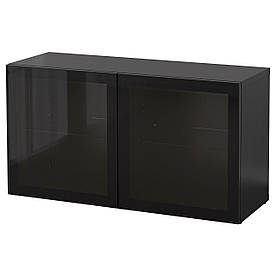 IKEA BESTA (190.477.57) Шафа з дверима, Laxviken white