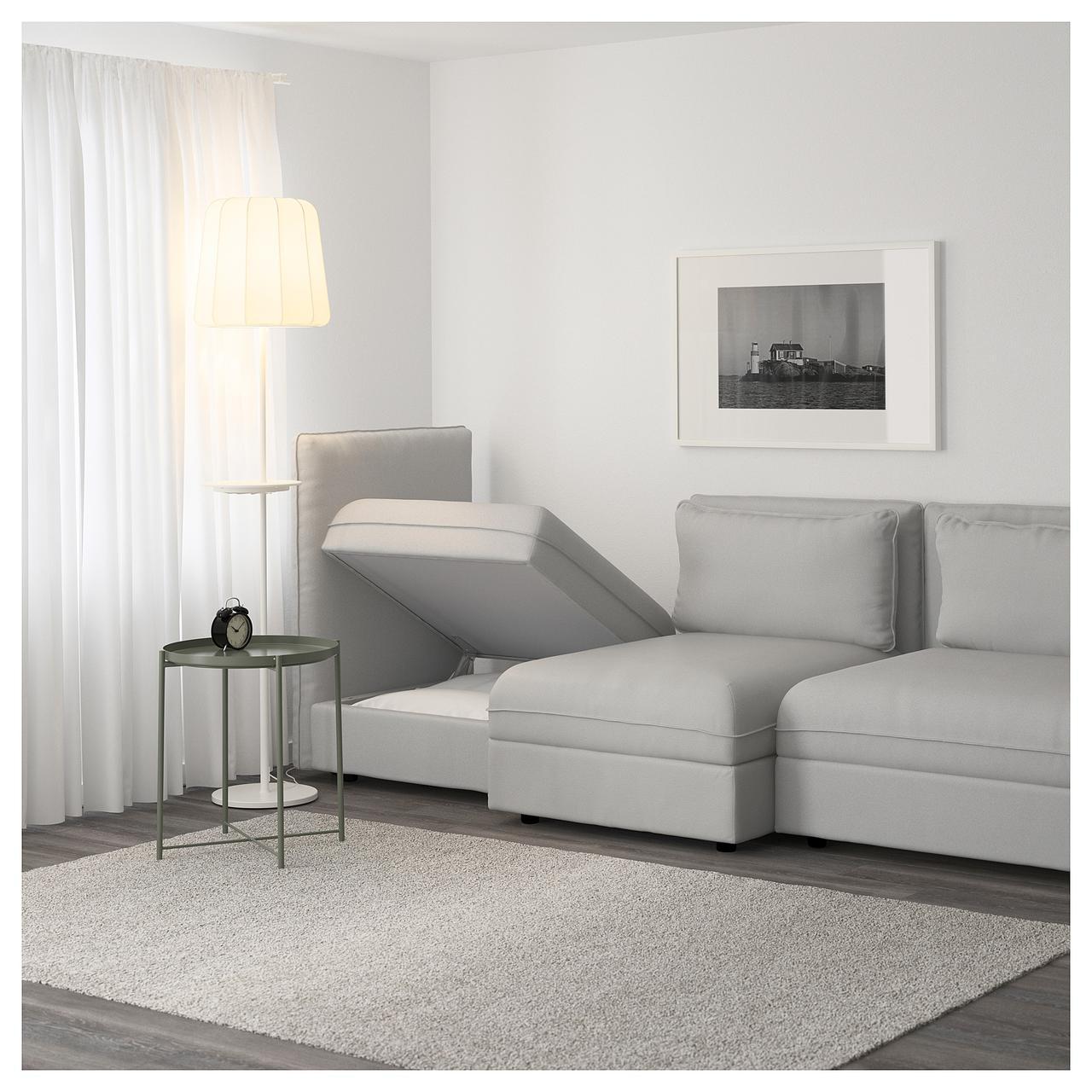IKEA VALLENTUNA (891.496.44) 3-местный диван, Murum meringue - фото 2 - id-p881155913