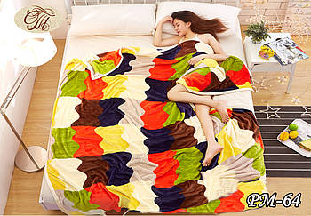 Плед з флісу Пазли (160х210)