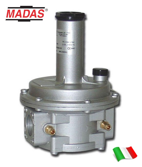 Регулятор тиску газу RG/2MC, FRG/2MC (MADAS), DN20